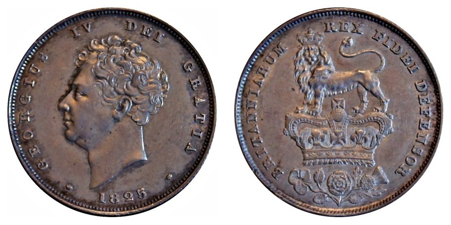 George IV, Silver Shilling, 1825