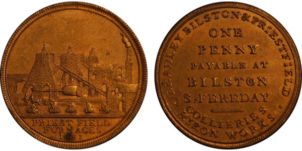 Bilston. Sammuel Fereday Penny. 1811.