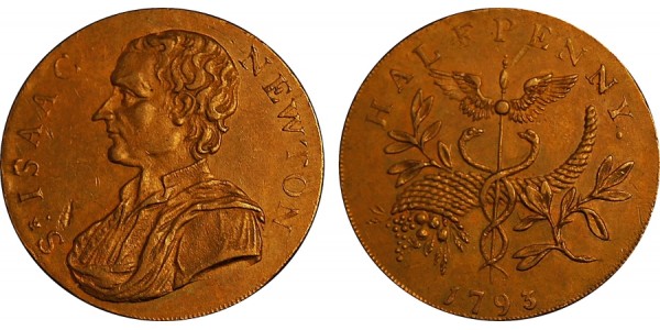 Middlesex.  Newton Halfpenny. 1793. DH 1035A