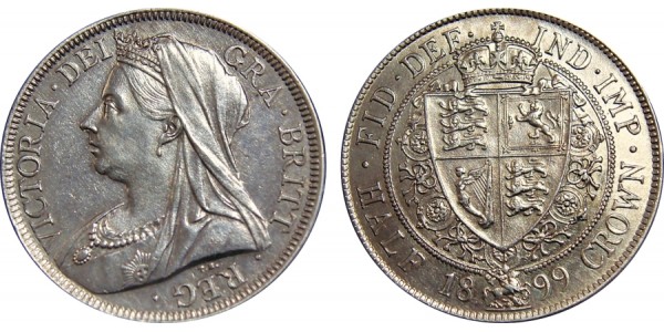 Victoria. Silver Half-crown. 1899