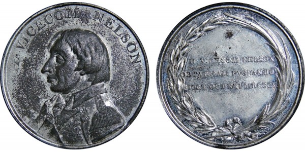 George III. White Metal Medal.1760-1820