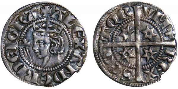 Alexander III. Silver Penny. 1249-1286.