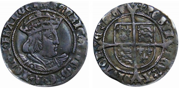 Henry VIII. Silver Groat (1509-1547)