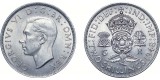 George VI, Cupro-nickel Florin. 1948